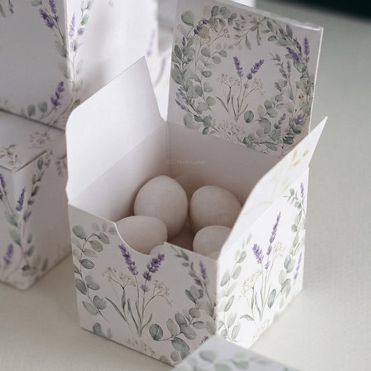 Recuerdo de Comunión Caja con 10 Almendras