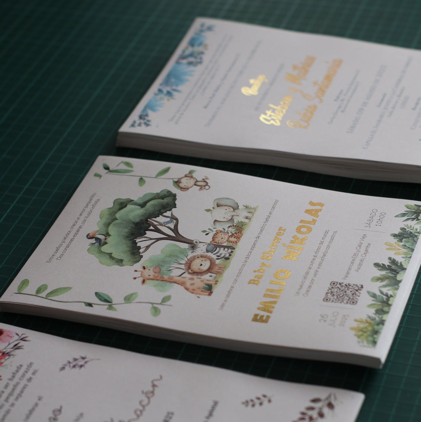 Invitaciones de Baby Shower Bunda