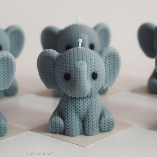 Recuerdo Vela Elefante