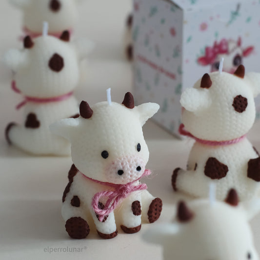 Recuerdo de Cumpleaños Vela Vaca