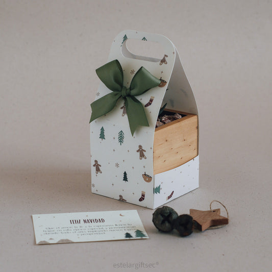 Regalo Maceta de Madera Tallada Empresas
