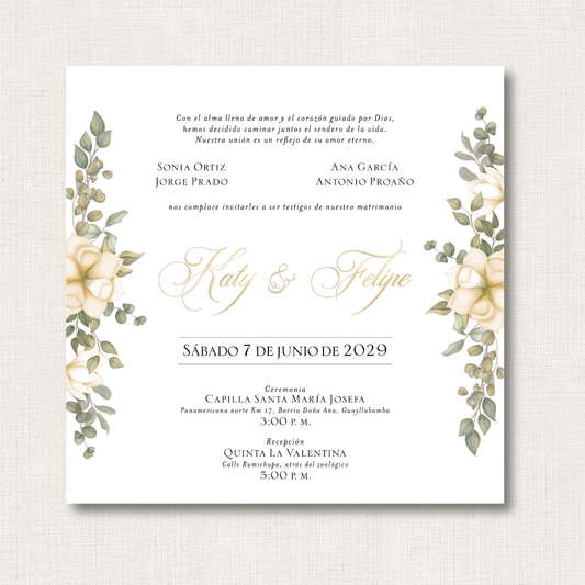 Invitaciones de Boda Orión