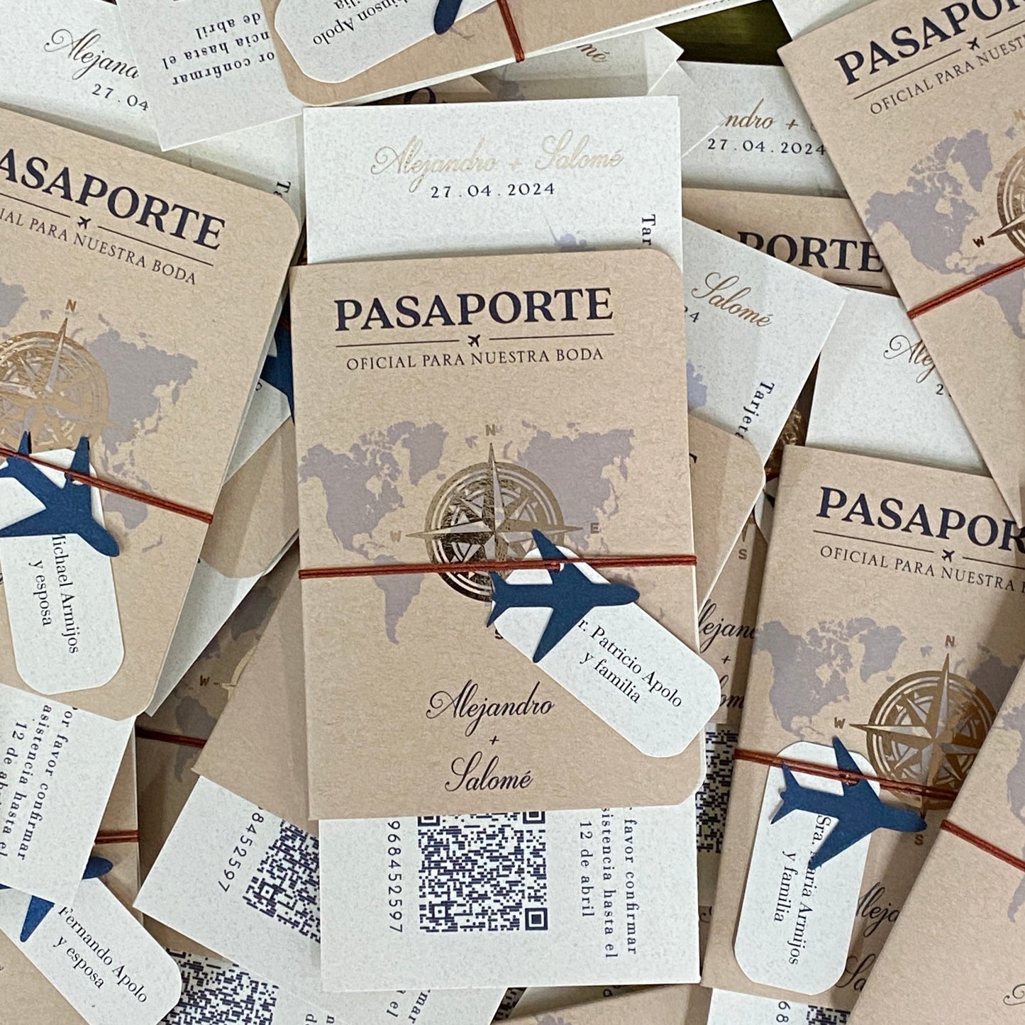 Invitaciones de Boda Pasaporte