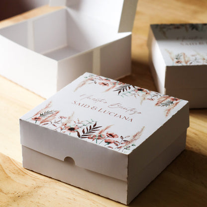 Caja para torta personalizada