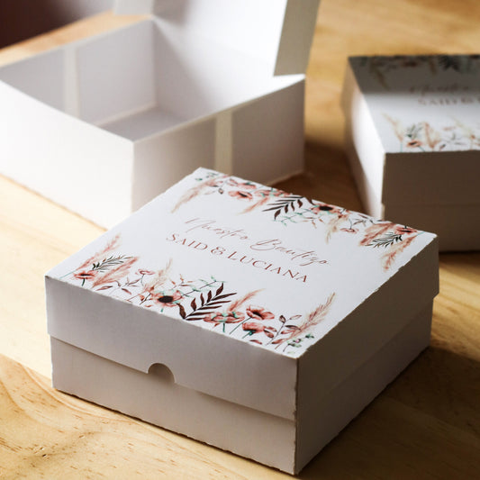 Caja para torta personalizada