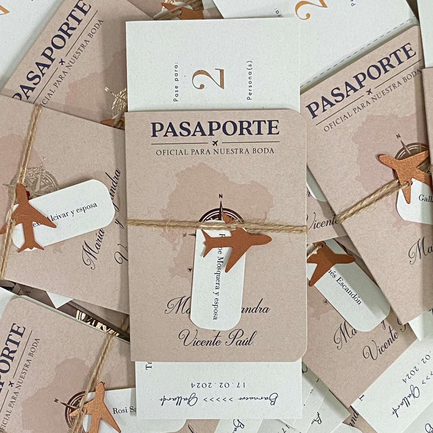 Invitaciones de Boda Pasaporte