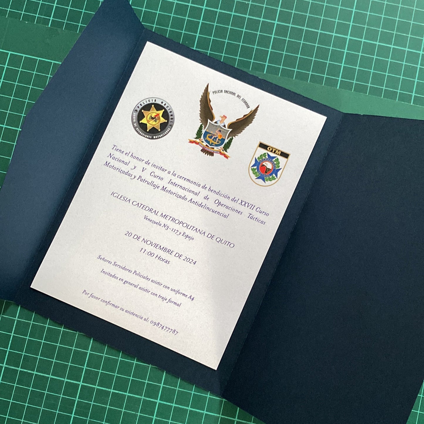 Invitaciones de Graduación Vega
