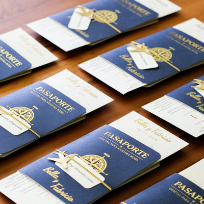Invitaciones de Boda Pasaporte