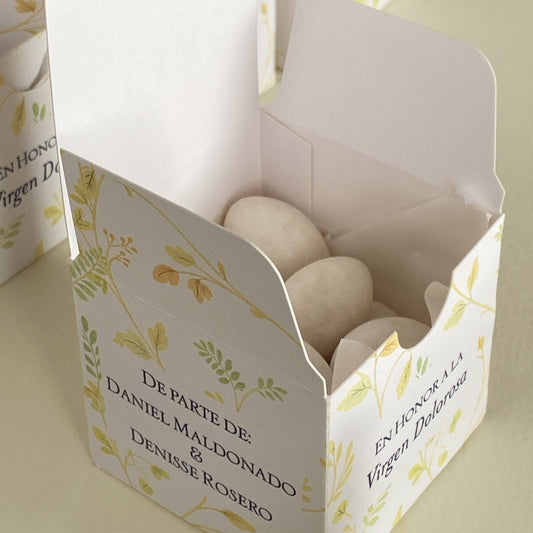 Recuerdo Caja con 10 Almendras