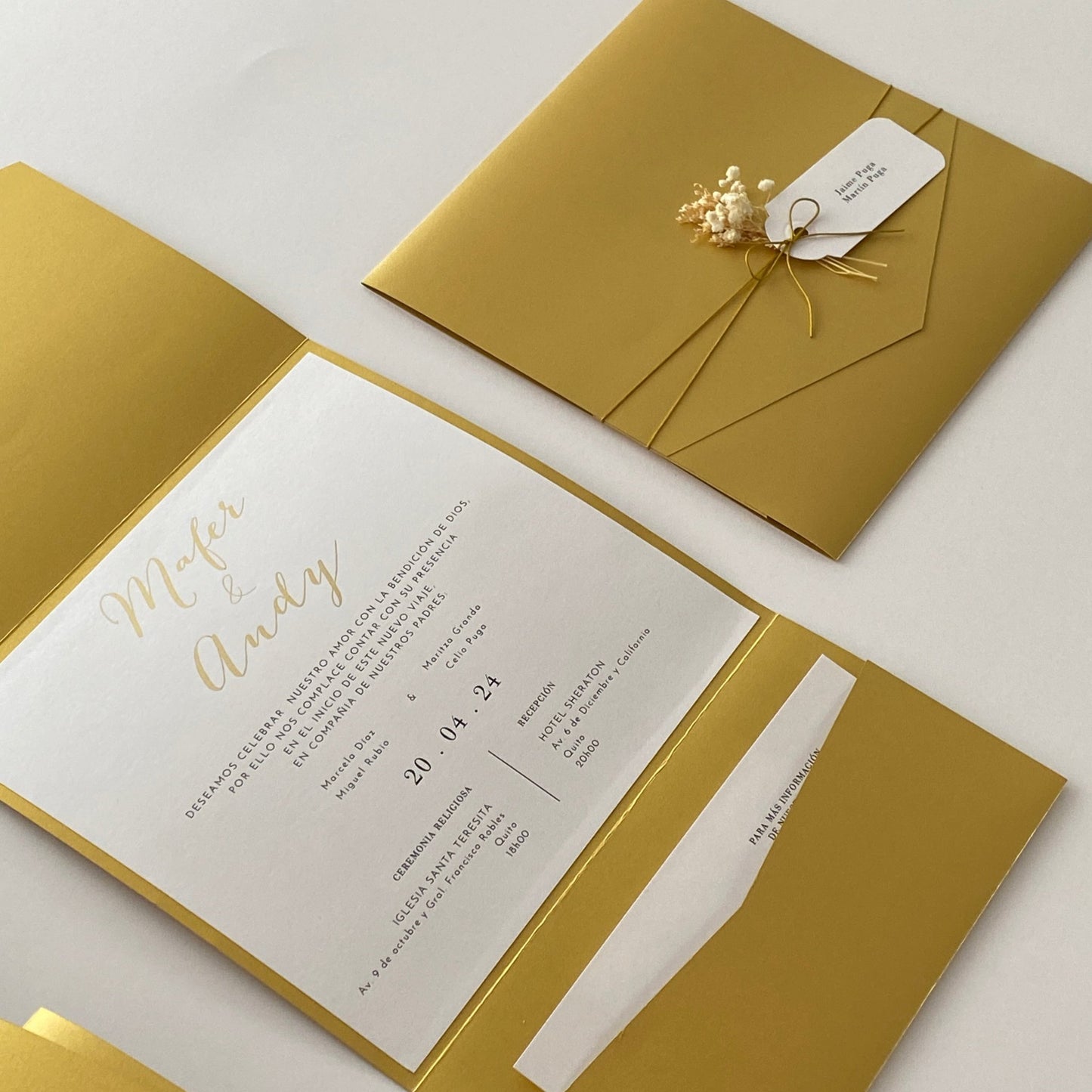Invitaciones de Boda Orión