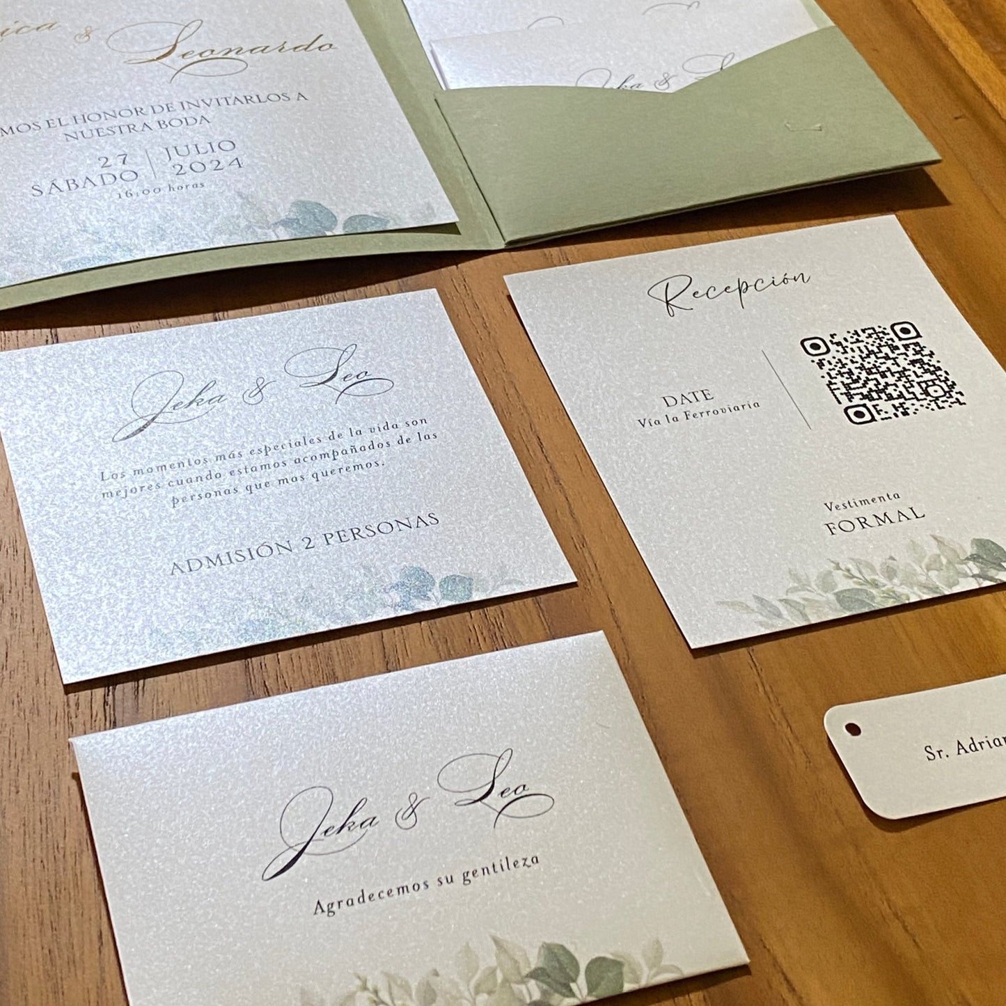 Invitaciones de Boda Aquarii