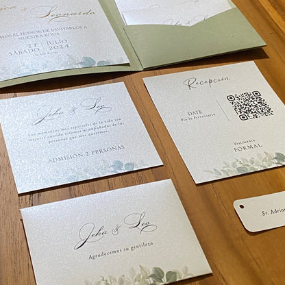 Invitaciones de Boda Aquarii