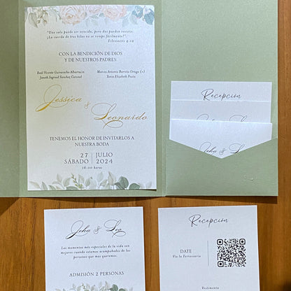 Invitaciones de Boda Aquarii