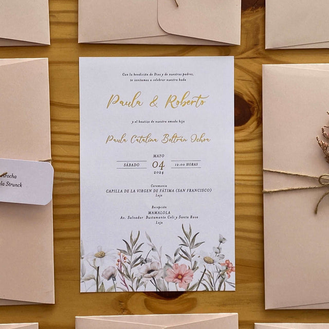 Invitaciones de Boda Altair
