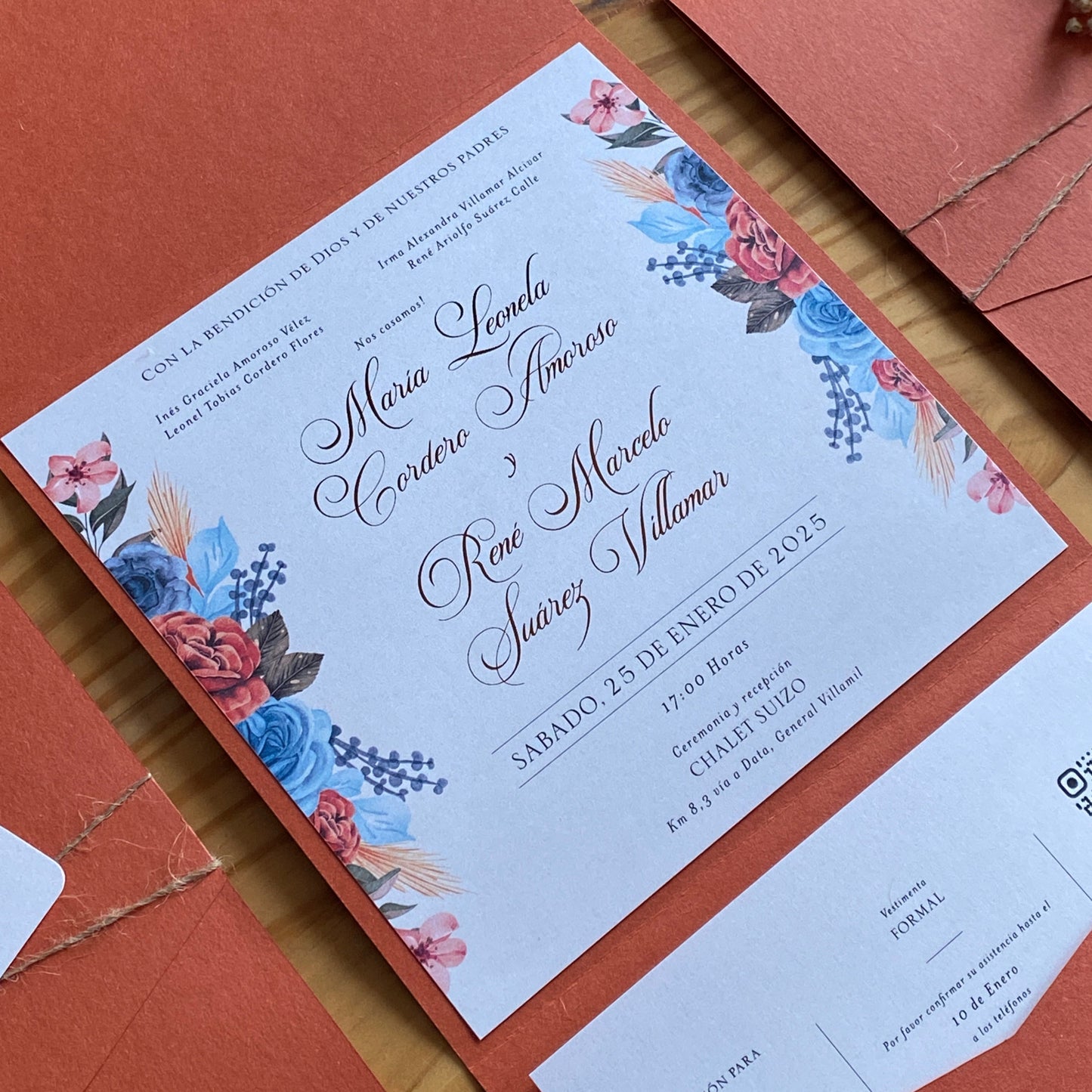 Invitaciones de Boda Orión