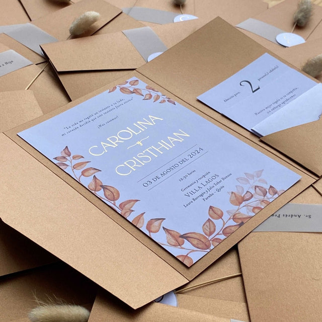 Invitaciones de Boda Aquarii