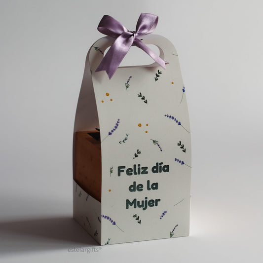 Regalo Maceta de Madera Tallada Mujer