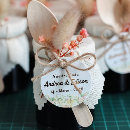 Recuerdo de Boda Mermelada Artesanal
