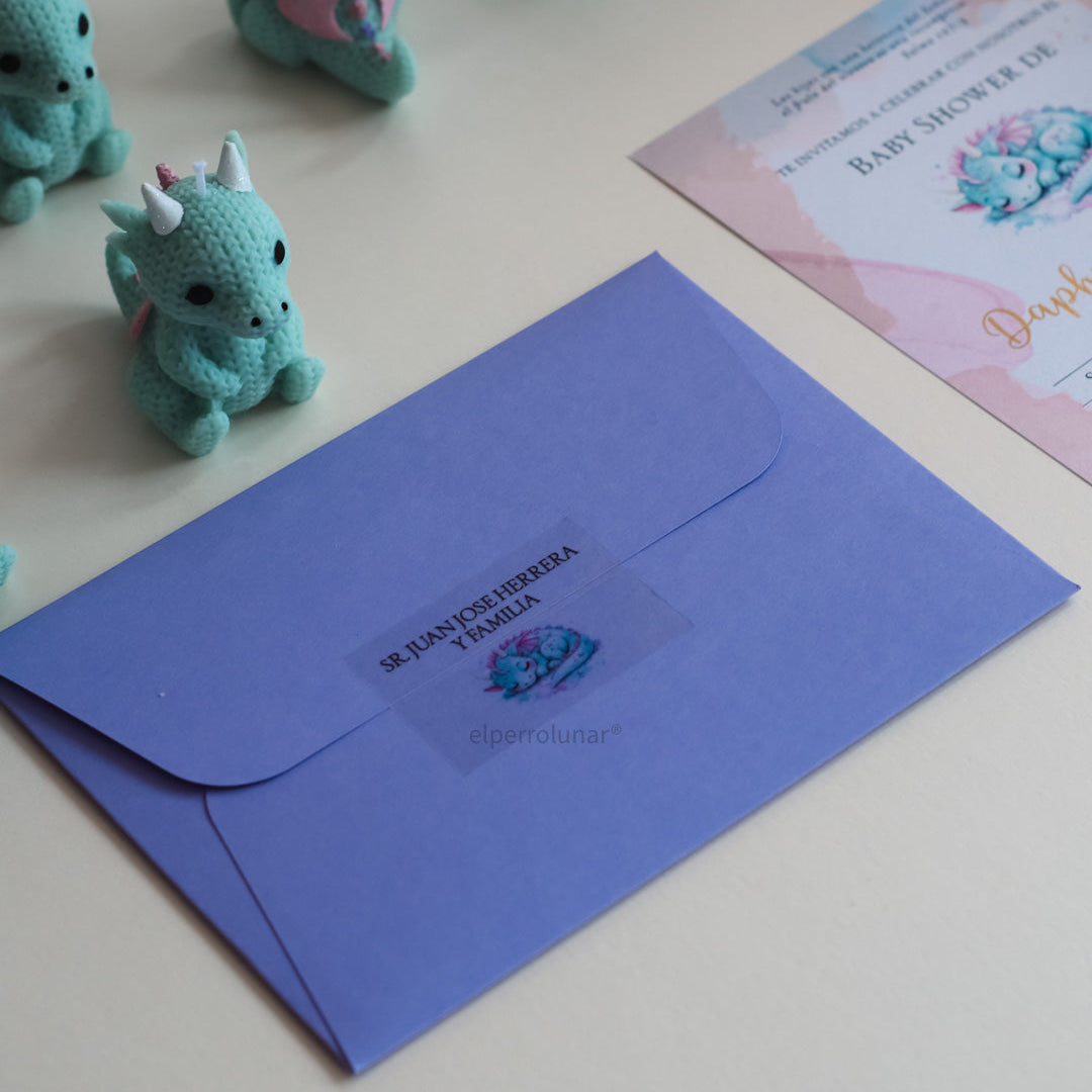 Invitaciones de Baby Shower Bunda