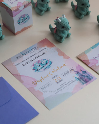 Invitaciones de Baby Shower Bunda