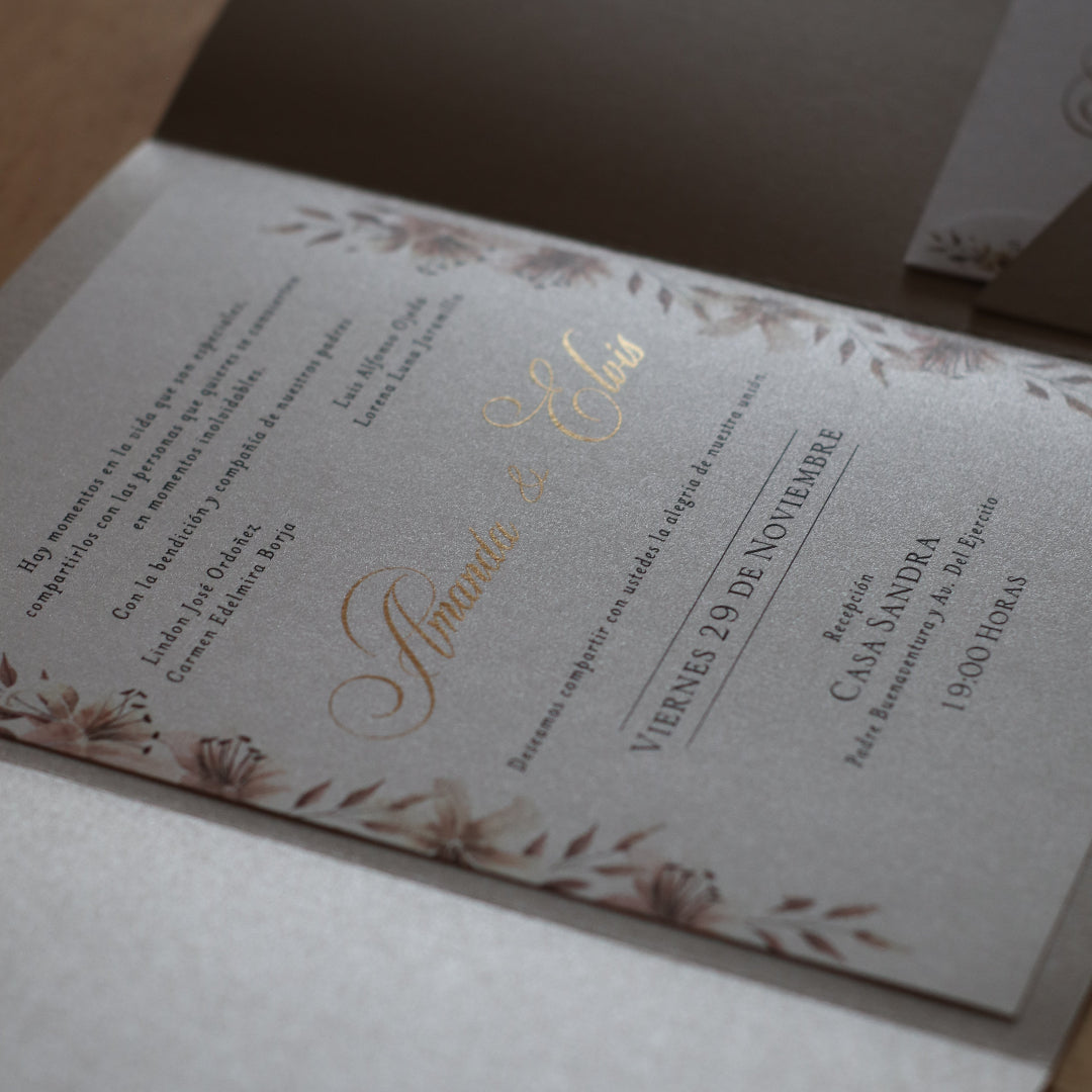 Invitaciones de Boda Aquarii