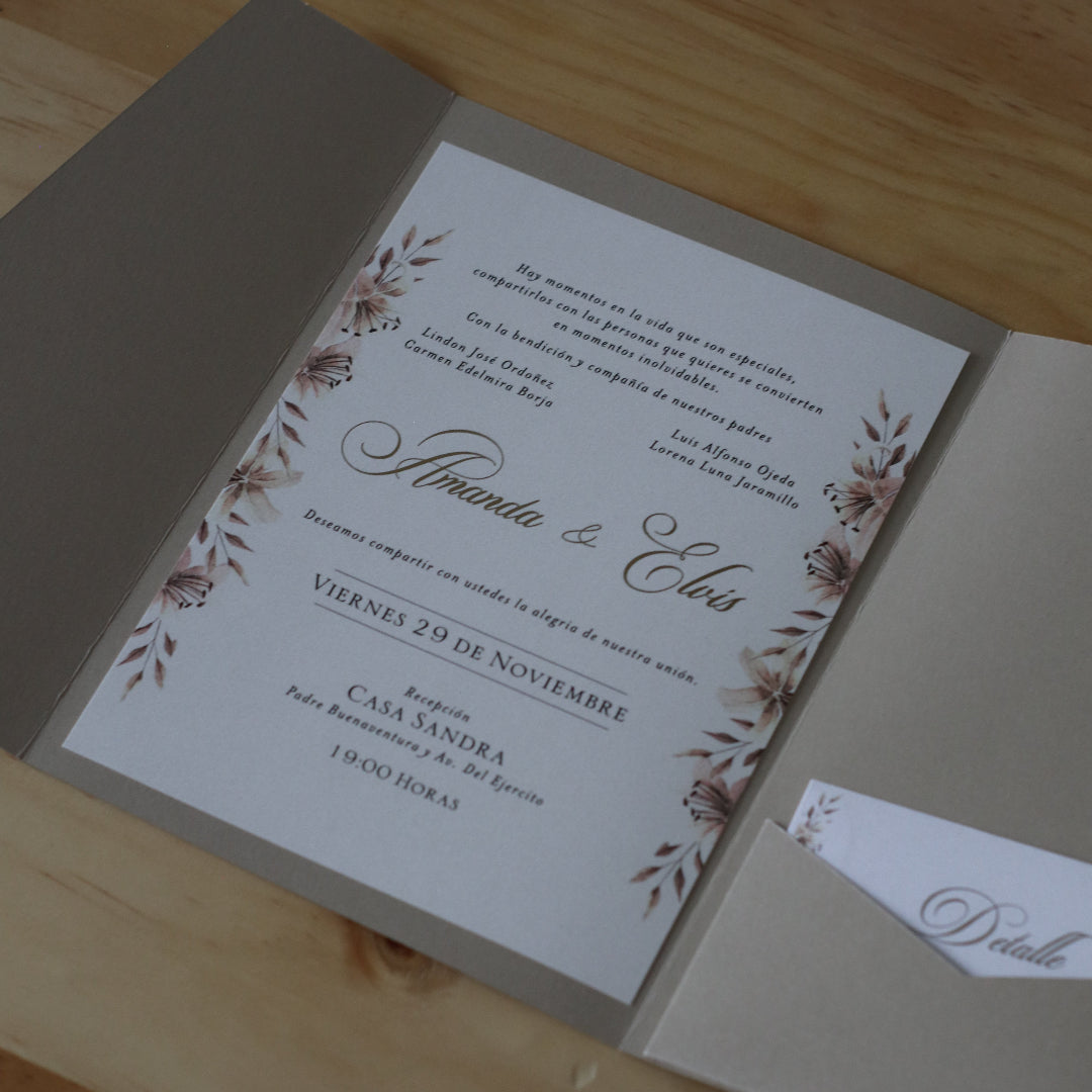 Invitaciones de Boda Aquarii