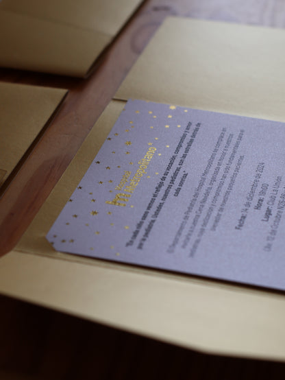 Invitación Corporativa Cetus