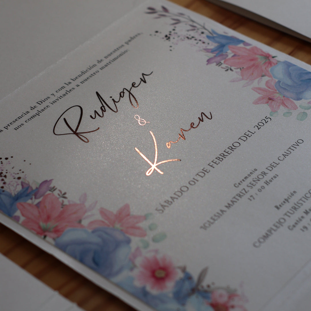 Invitaciones de Boda Orión