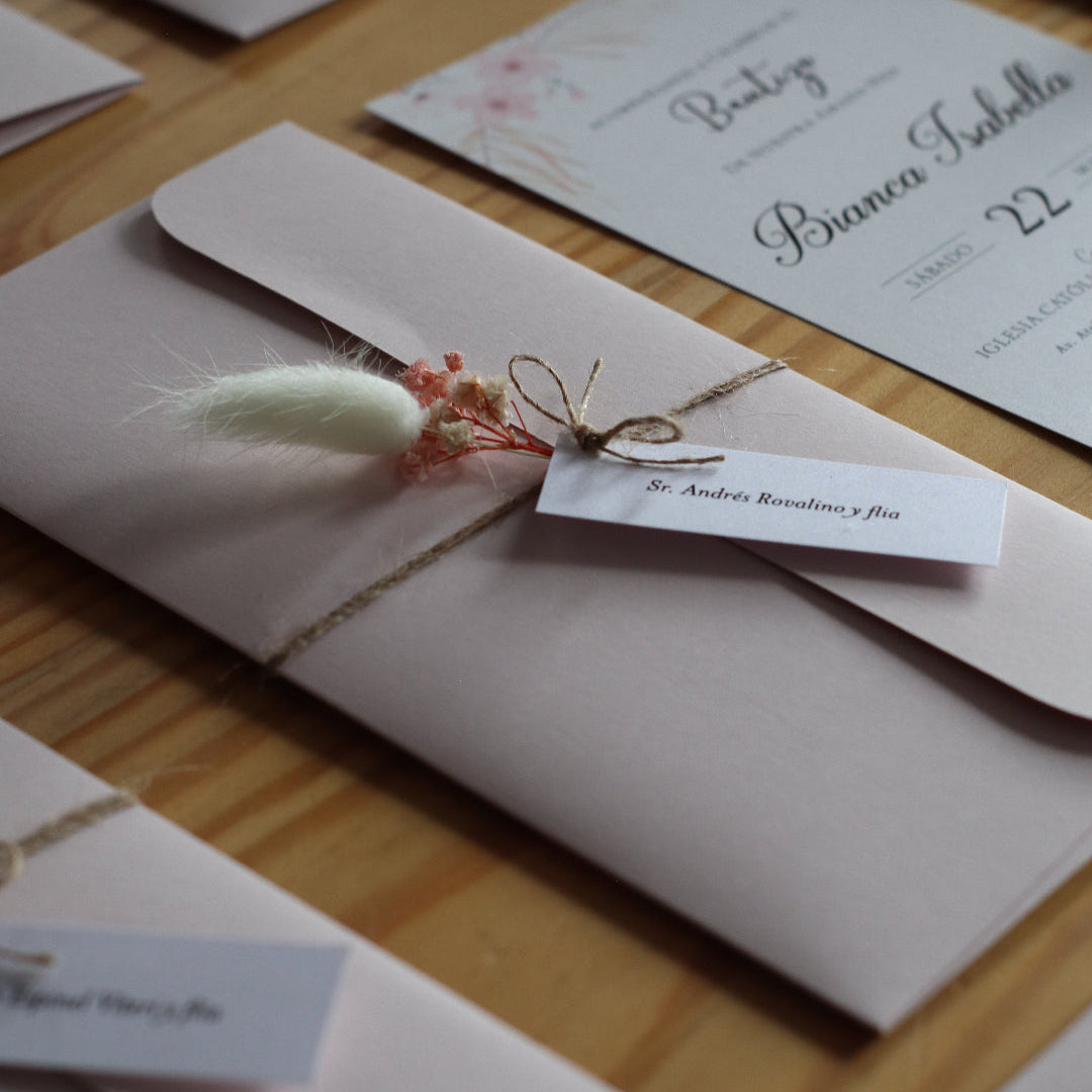 Invitaciones de Bautizo Capella
