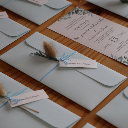 Invitaciones de Bautizo Capella