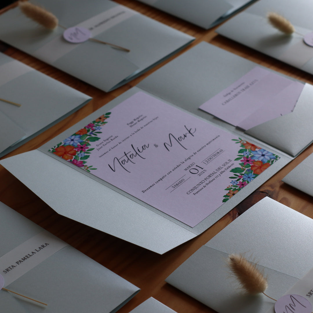 Invitaciones de Boda Aquarii
