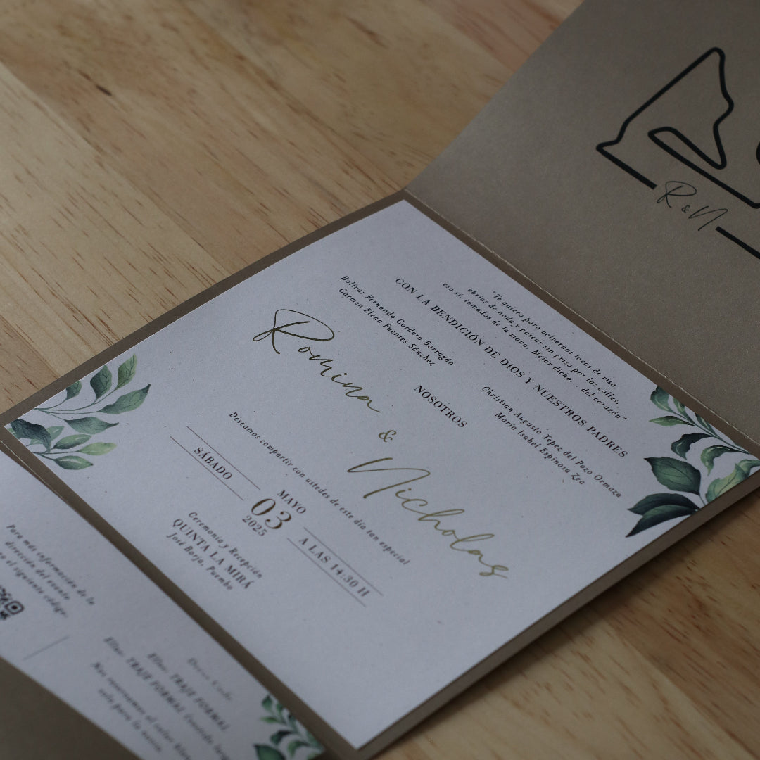 Invitaciones de Boda Orión