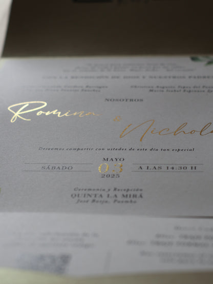 Invitaciones de Boda Orión