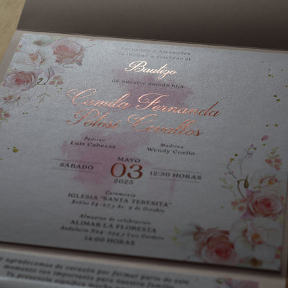 Invitaciones de Bautizo Sirius