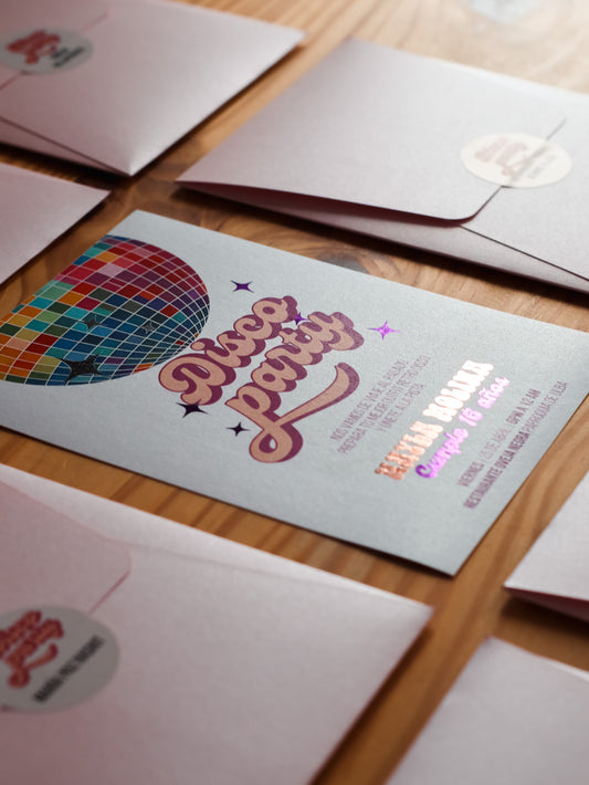 Invitación de Cumpleaños Andromeda