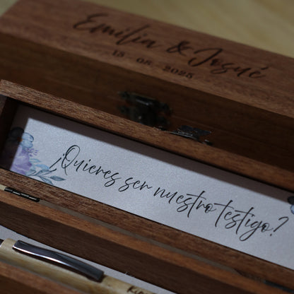Caja con Bolígrafo