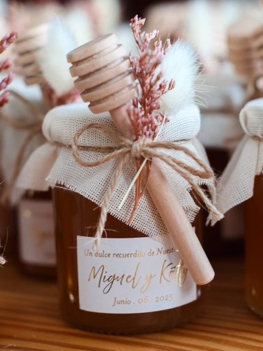Recuerdo de Boda Miel Orgánica