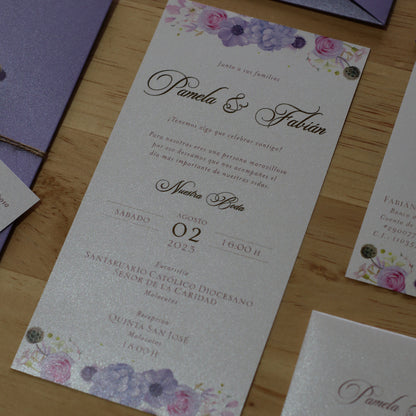 Invitaciones de Boda Gemini