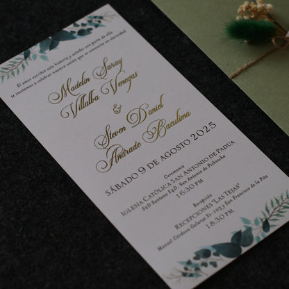 Invitaciones de Boda Gemini