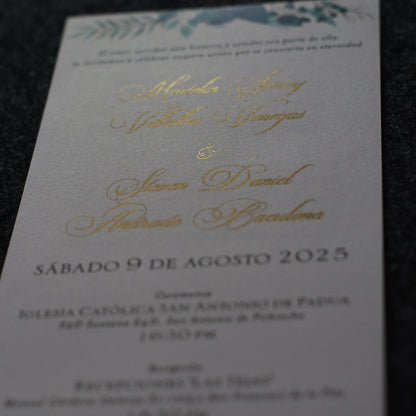 Invitaciones de Boda Gemini