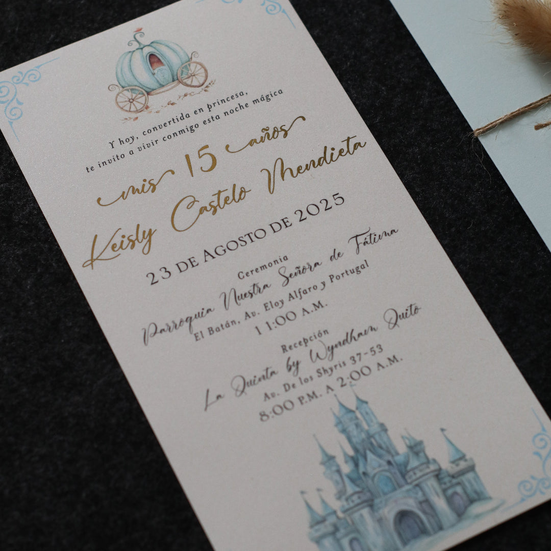Invitación de 15 años Merak