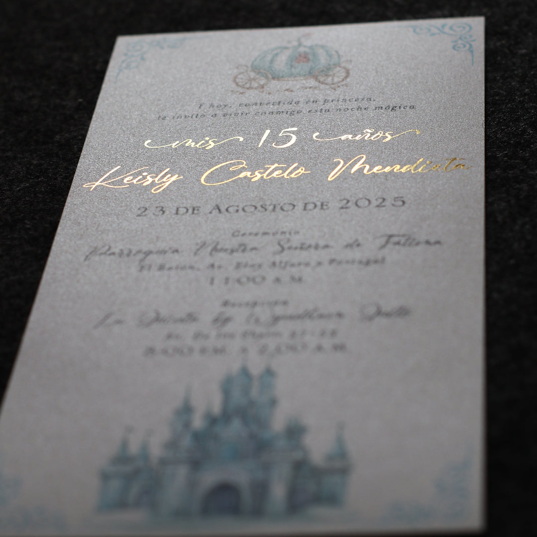 Invitación de 15 años Merak