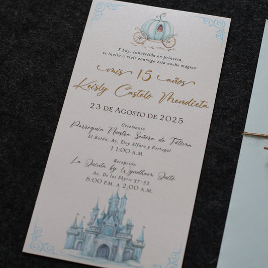 Invitación de 15 años Merak