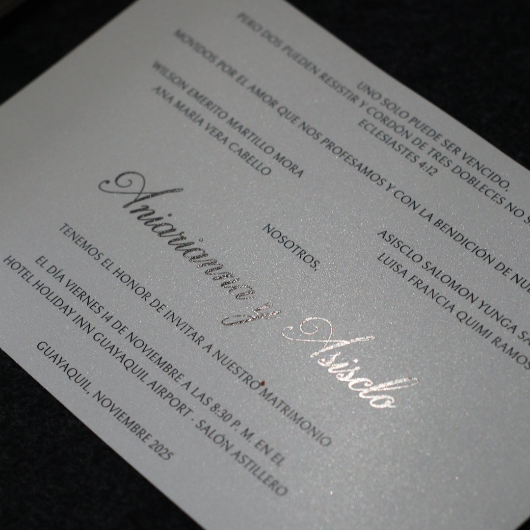 Invitaciones de Boda Altair