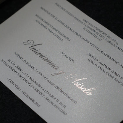 Invitaciones de Boda Altair