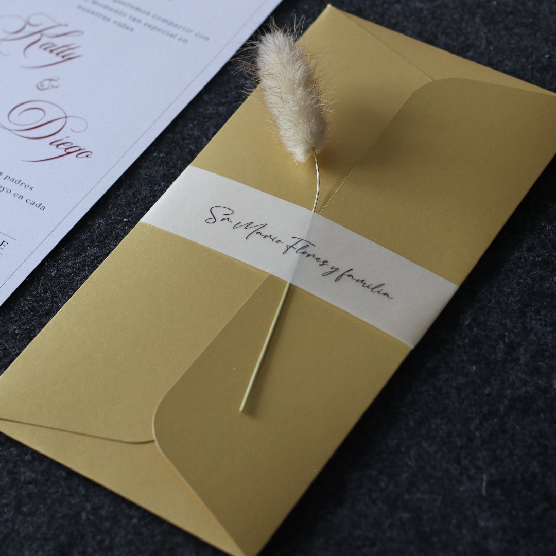 Invitaciones de Boda Gemini
