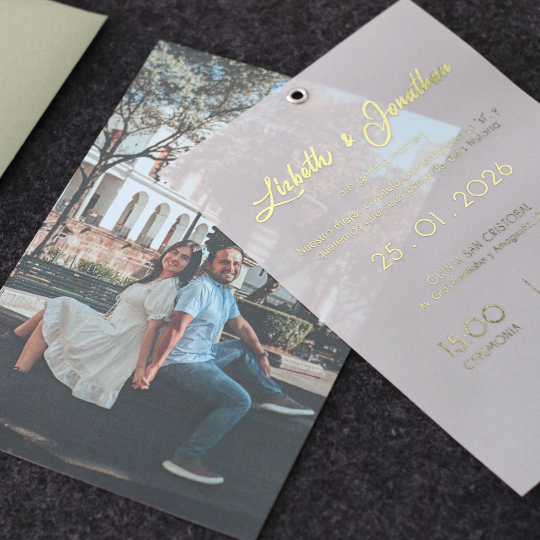 Invitaciones de Boda Altair Pergamino