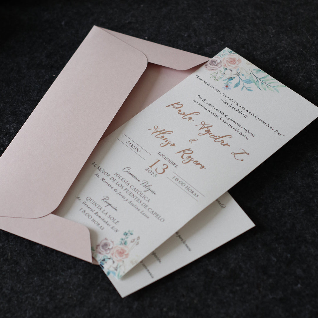 Invitaciones de Boda Gemini
