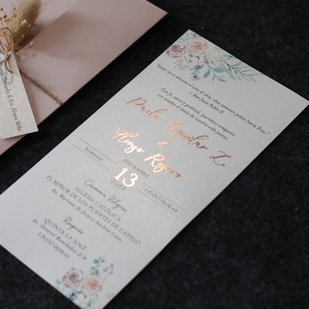 Invitaciones de Boda Gemini