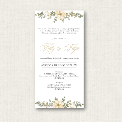 Invitaciones de Boda Gemini